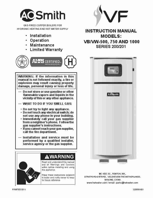 A O  Smith Boiler VBVW- 1000-page_pdf